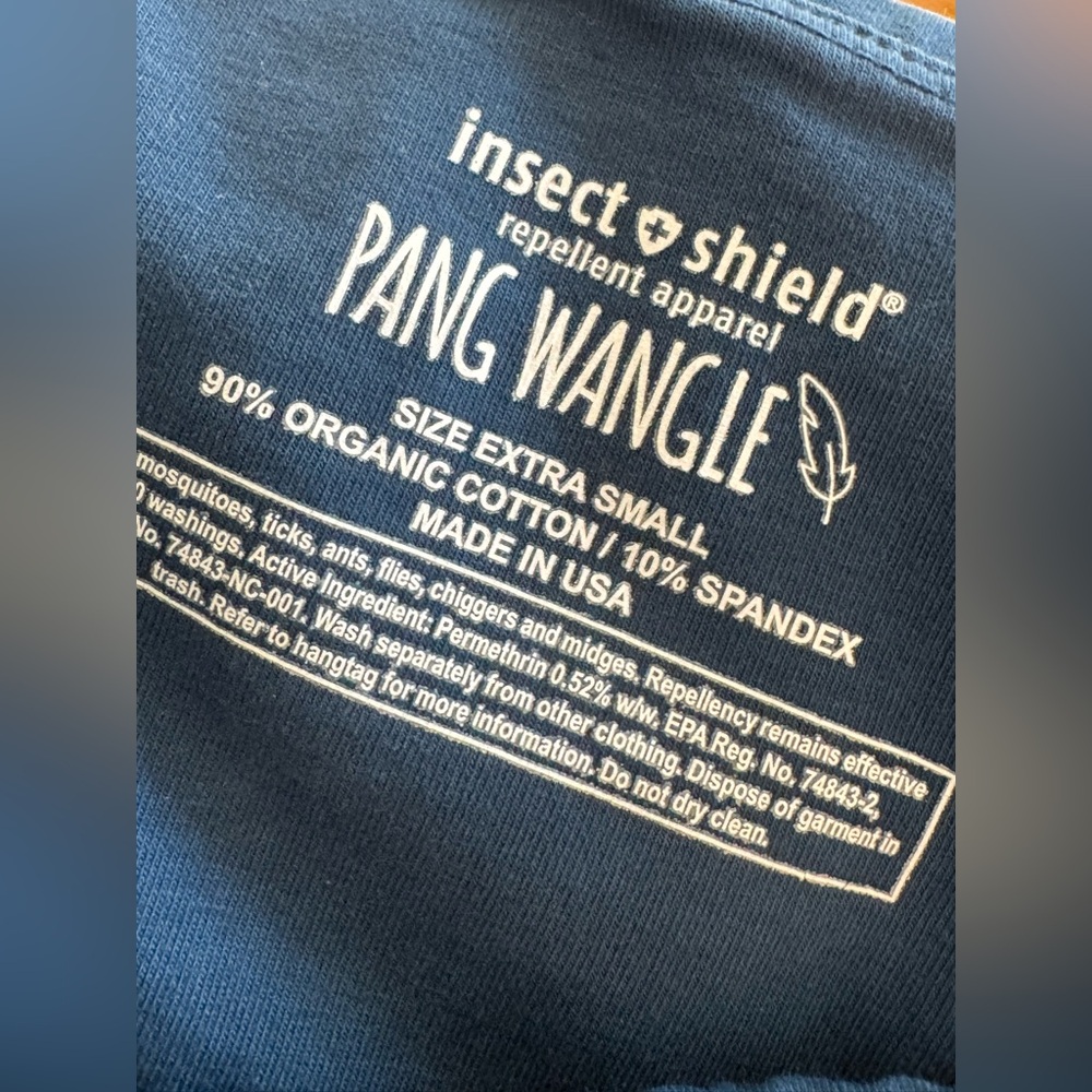 Pang Wangle High Waist Contour Leggings with Insect Shield NWOT - Picture 5 of 6
